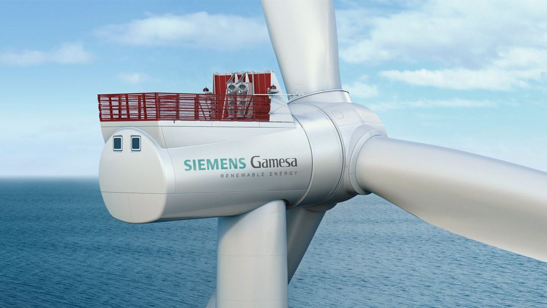 Offshore Wind Turbine Sg Dd Siemens Gamesa